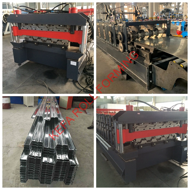 Deck Flooring Roll Forming Machine Galvanized Steel Deck Floor Panel Tile Roll Forming Machine